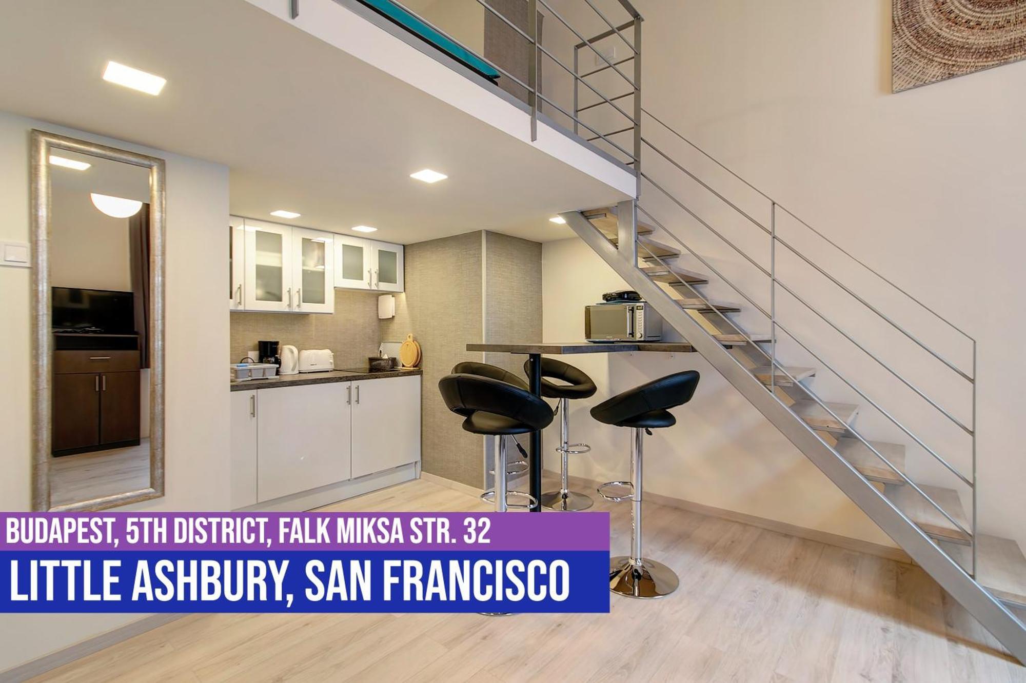 Little Americas Ashbury San Francisco Apartment Budapeşte Dış mekan fotoğraf